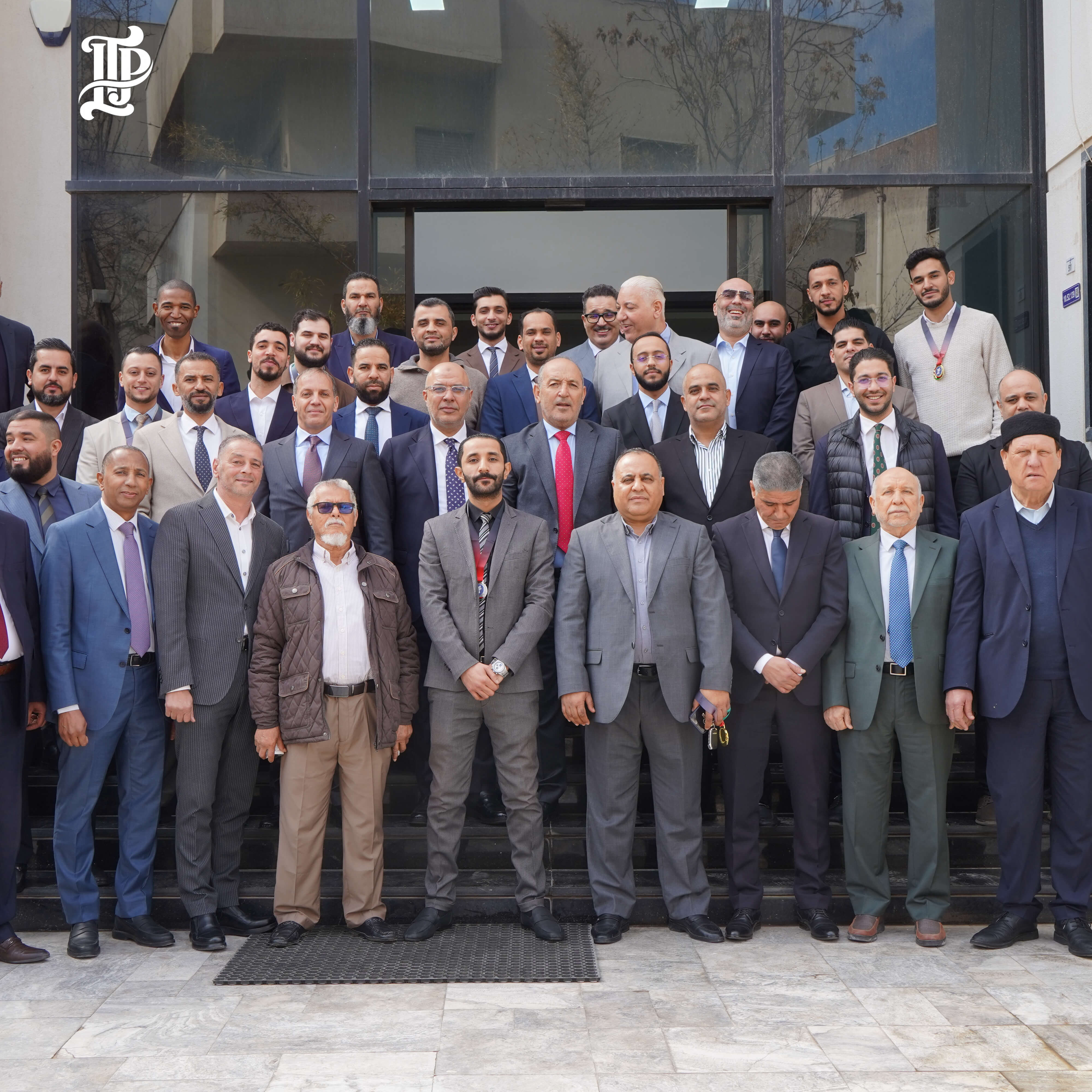 صورة جماعية لموظفي LTP بمناسبة عيد الفطر